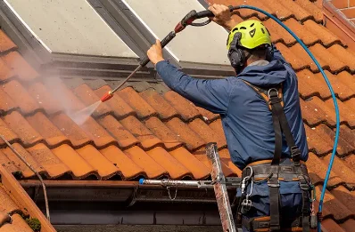 Démoussage et hydrofuge de toiture à Prény